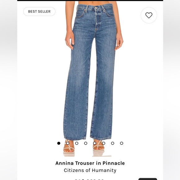 Citizens Of Humanity Denim - Size 30 COH Annina Trouser